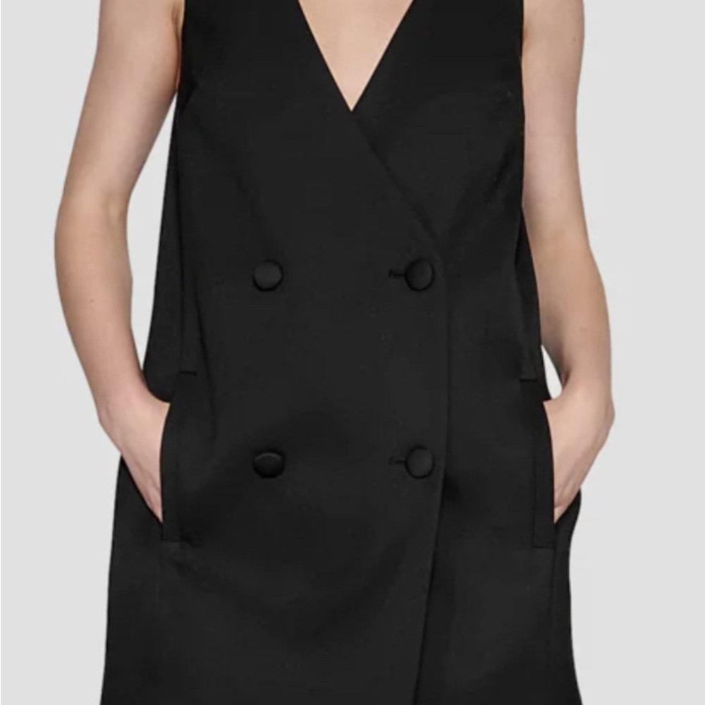 Rebecca Minkoff Black Midi Dress